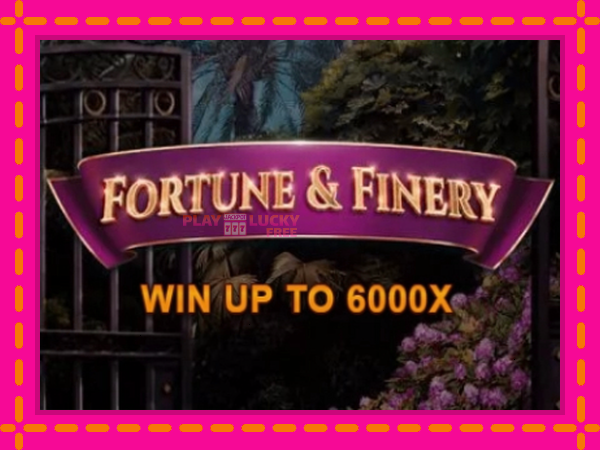 Игра Fortune & Finery безплатно