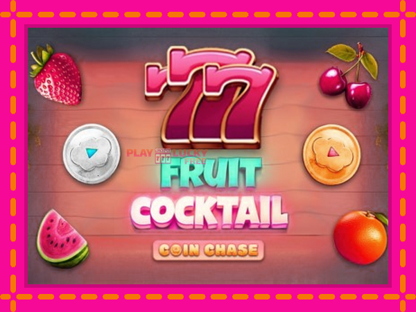 Игра Fruit Cocktail Coin Chase безплатно