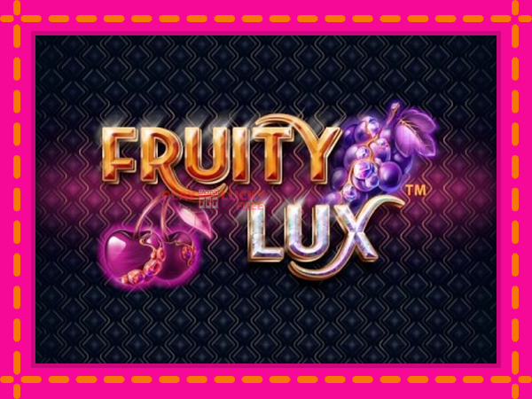 Игра Fruity Lux безплатно