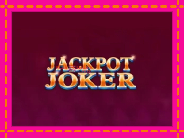 Игра Jackpot Joker безплатно