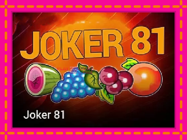 Игра Joker 81 безплатно