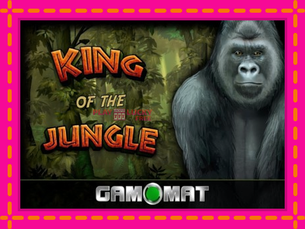 Игра King of the Jungle безплатно