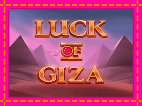 Игра Luck of Giza безплатно