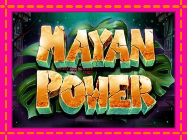 Игра Mayan Power безплатно