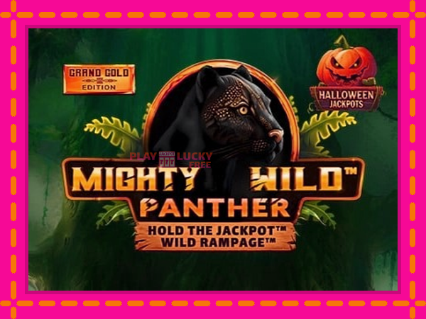 Игра Mighty Wild: Panther Grand Gold Edition Halloween Jackpots безплатно