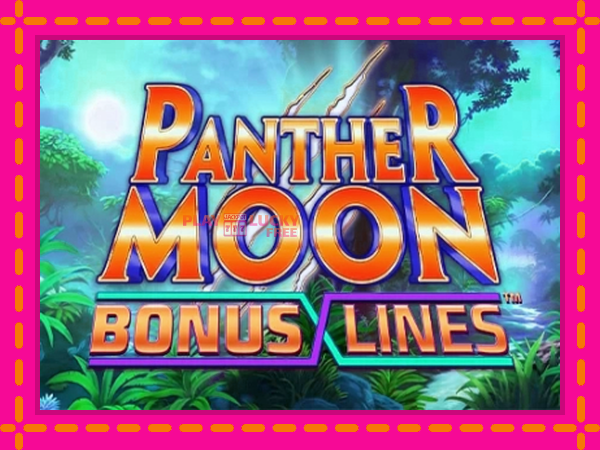 Игра Panther Moon: Bonus Lines безплатно