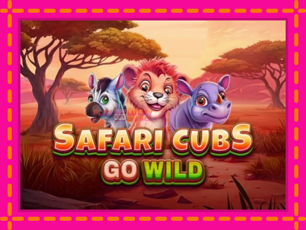 Игра Safari Cubs Go Wild безплатно