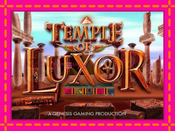 Игра Temple of Luxor безплатно