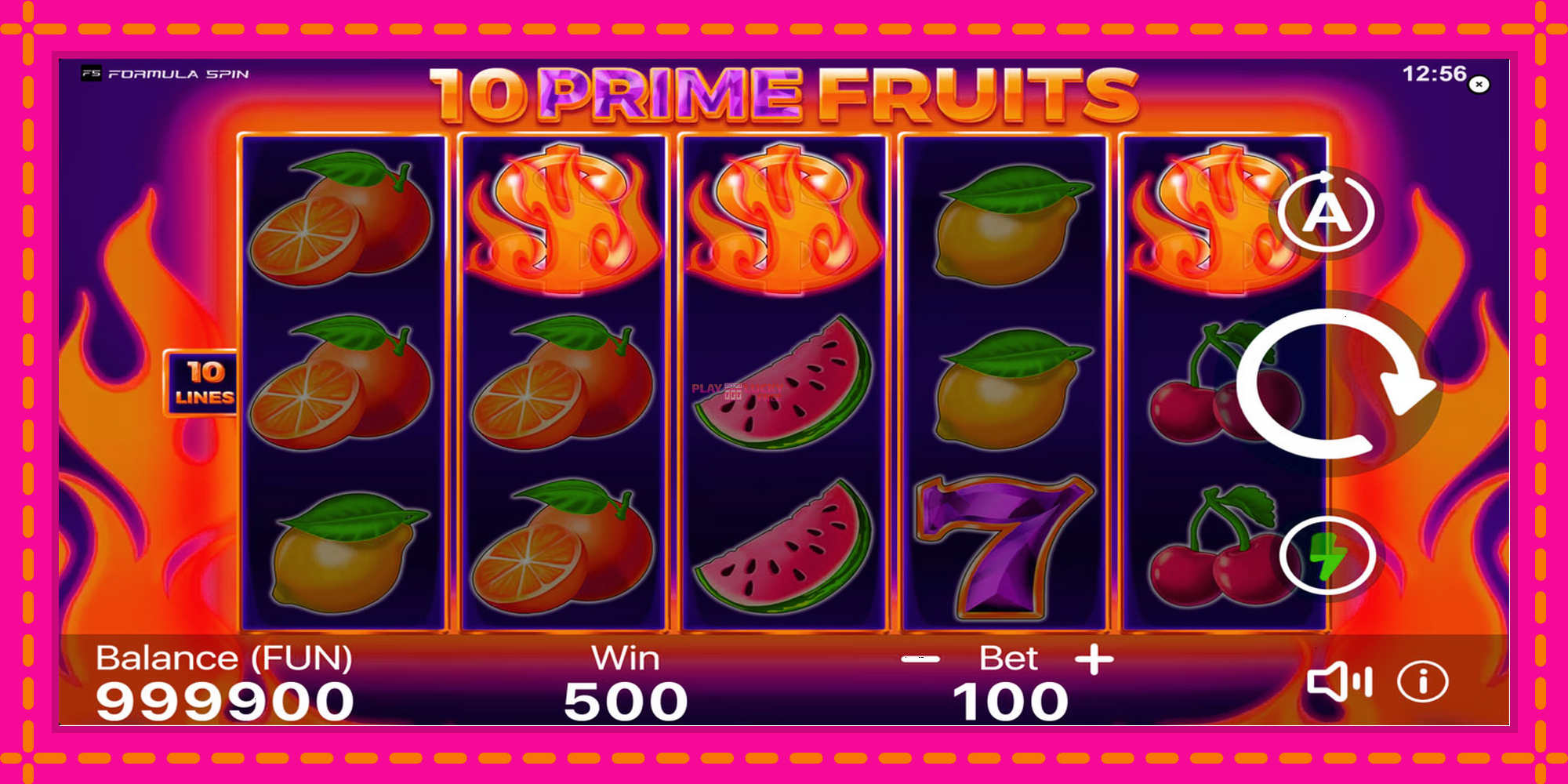 Безплатна игра в 10 Prime Fruits без регистрация, картина 2