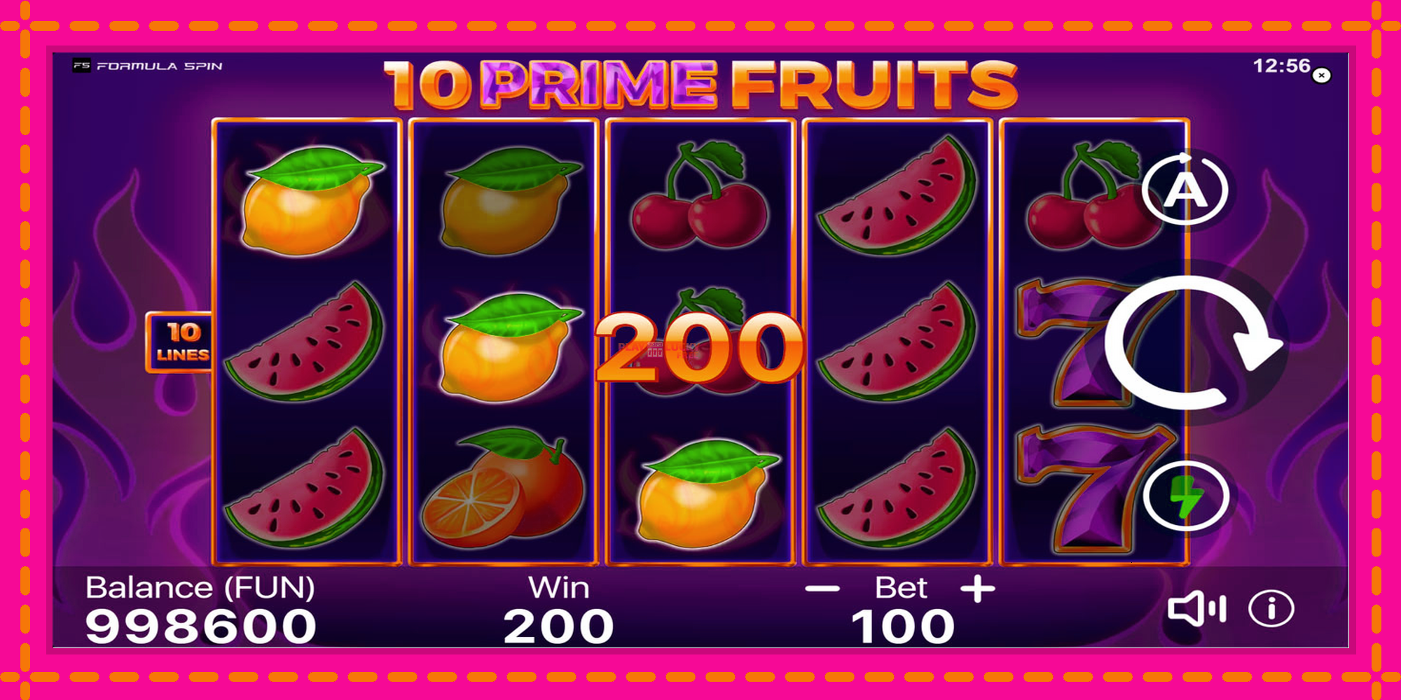 Безплатна игра в 10 Prime Fruits без регистрация, картина 3