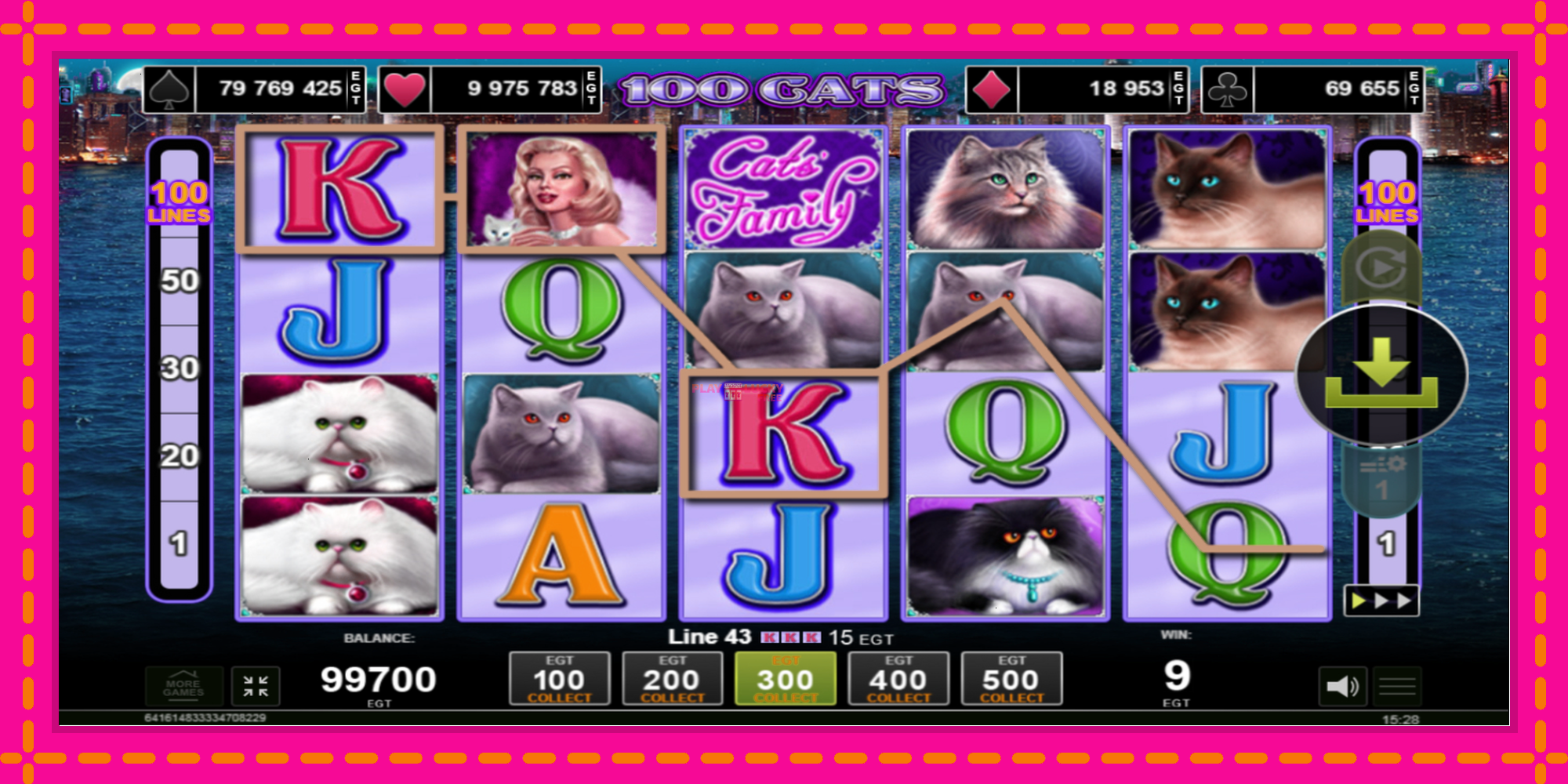 Безплатна игра в 100 Cats без регистрация, картина 2