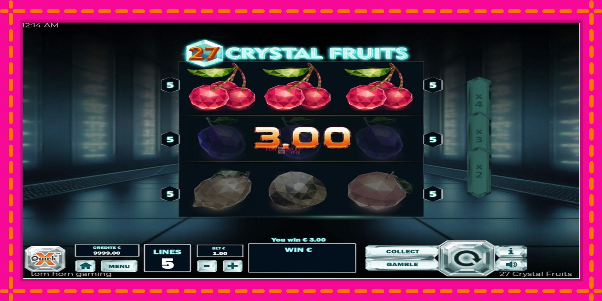 Безплатна игра в 27 Crystal Fruits без регистрация, картина 3