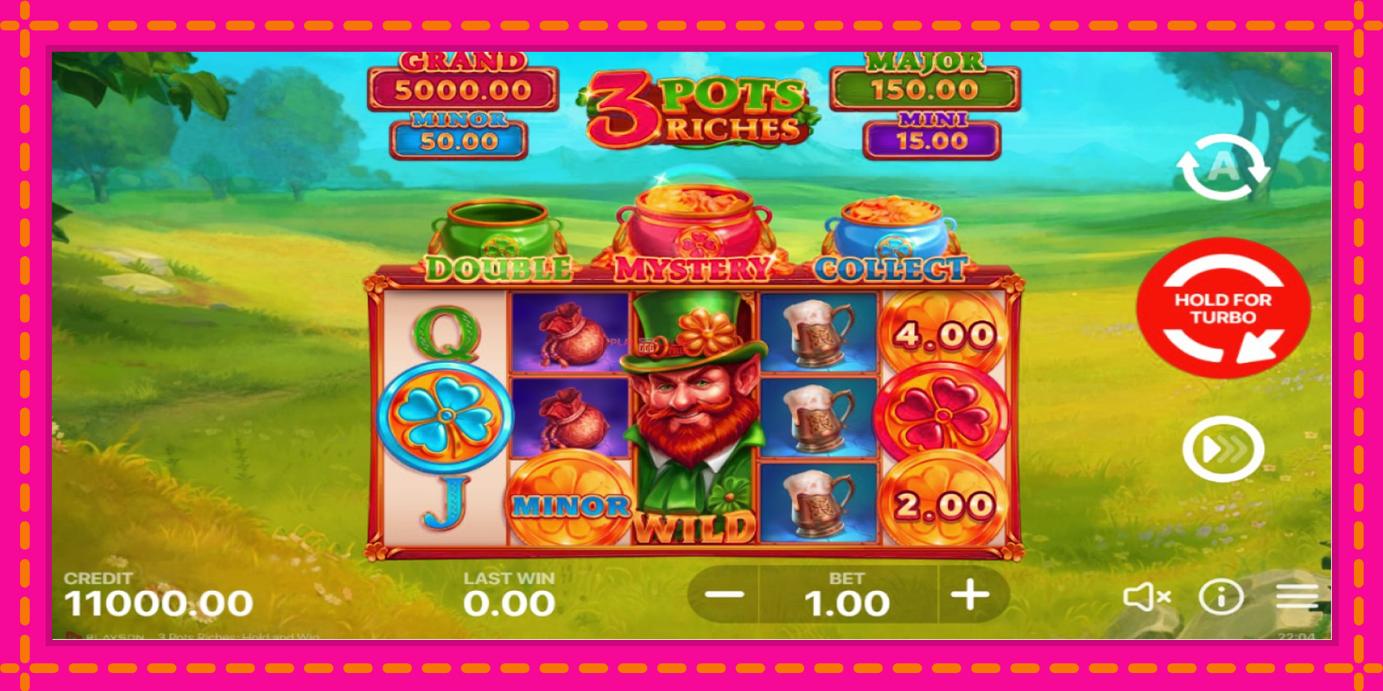 Безплатна игра в 3 Pots Riches: Hold and Win без регистрация, картина 1