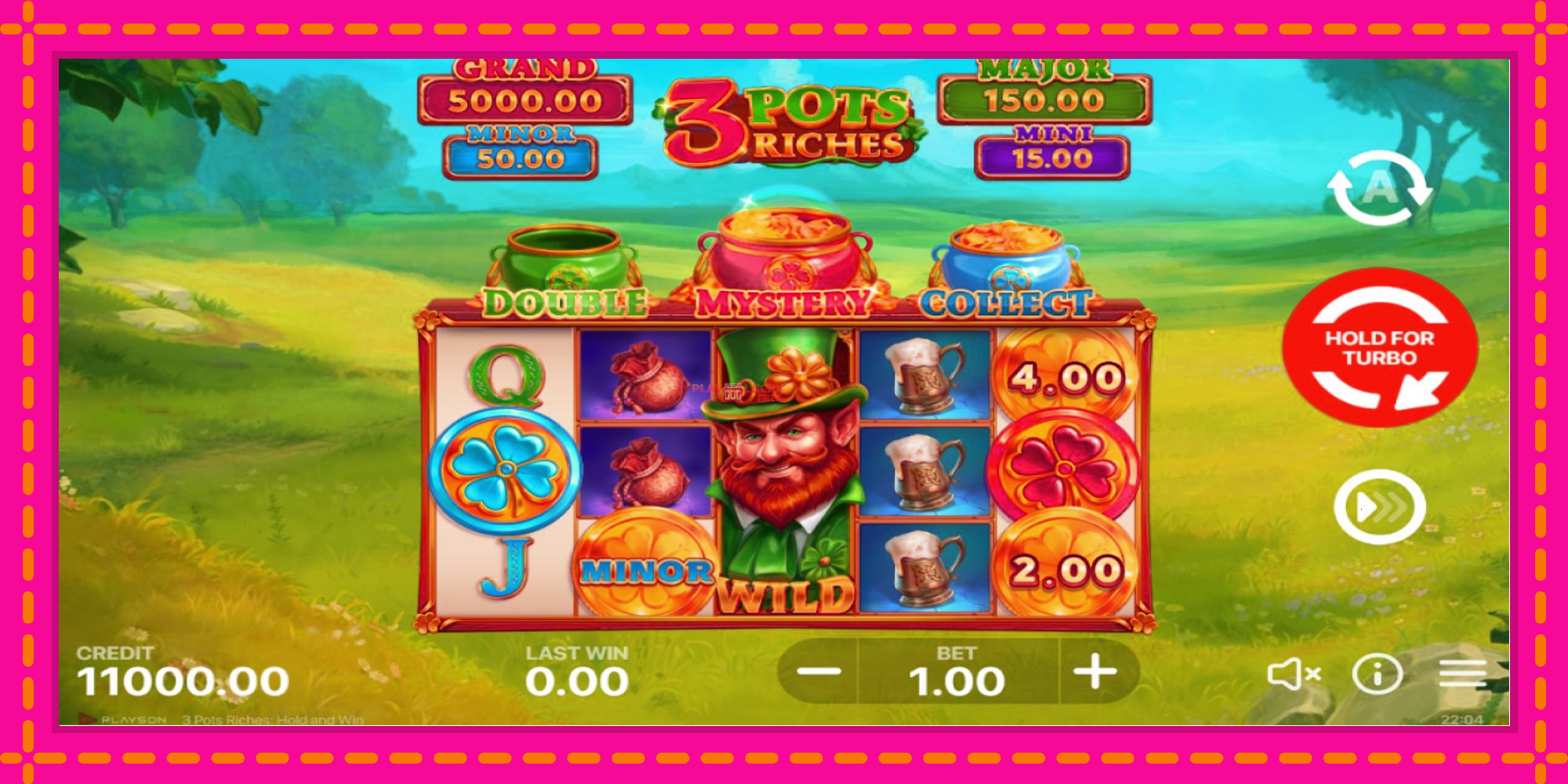 Безплатна игра в 3 Pots Riches: Hold and Win без регистрация, картина 2