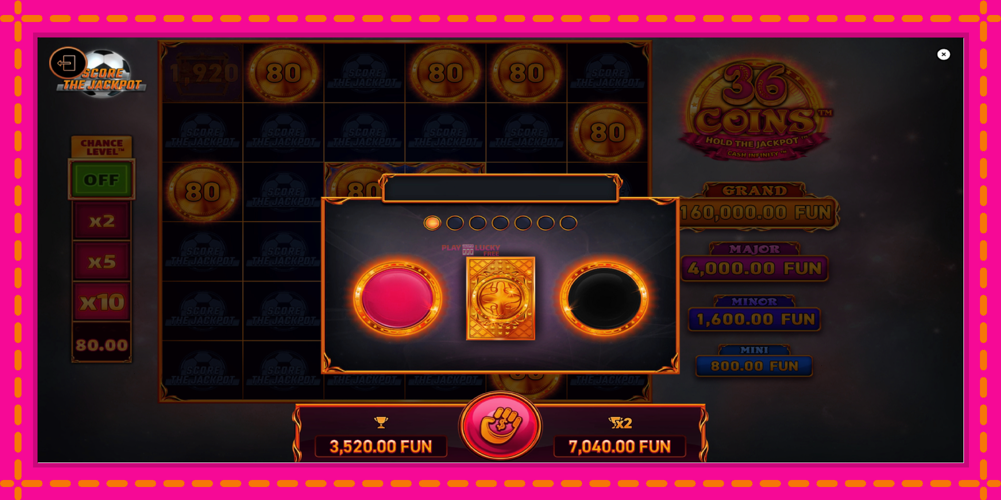 Безплатна игра в 36 Coins Score The Jackpot без регистрация, картина 6