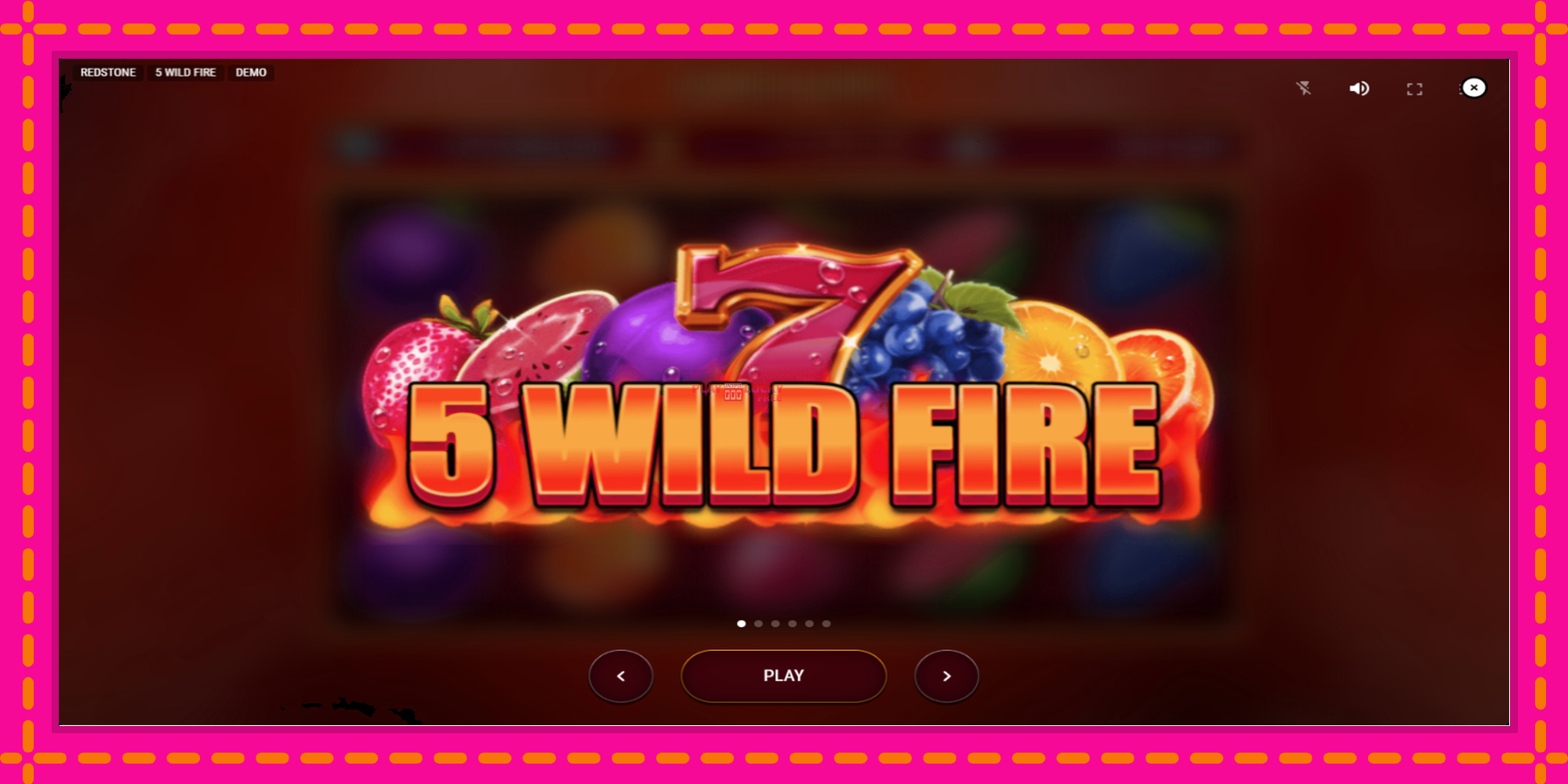 Безплатна игра в 5 Wild Fire без регистрация, картина 1