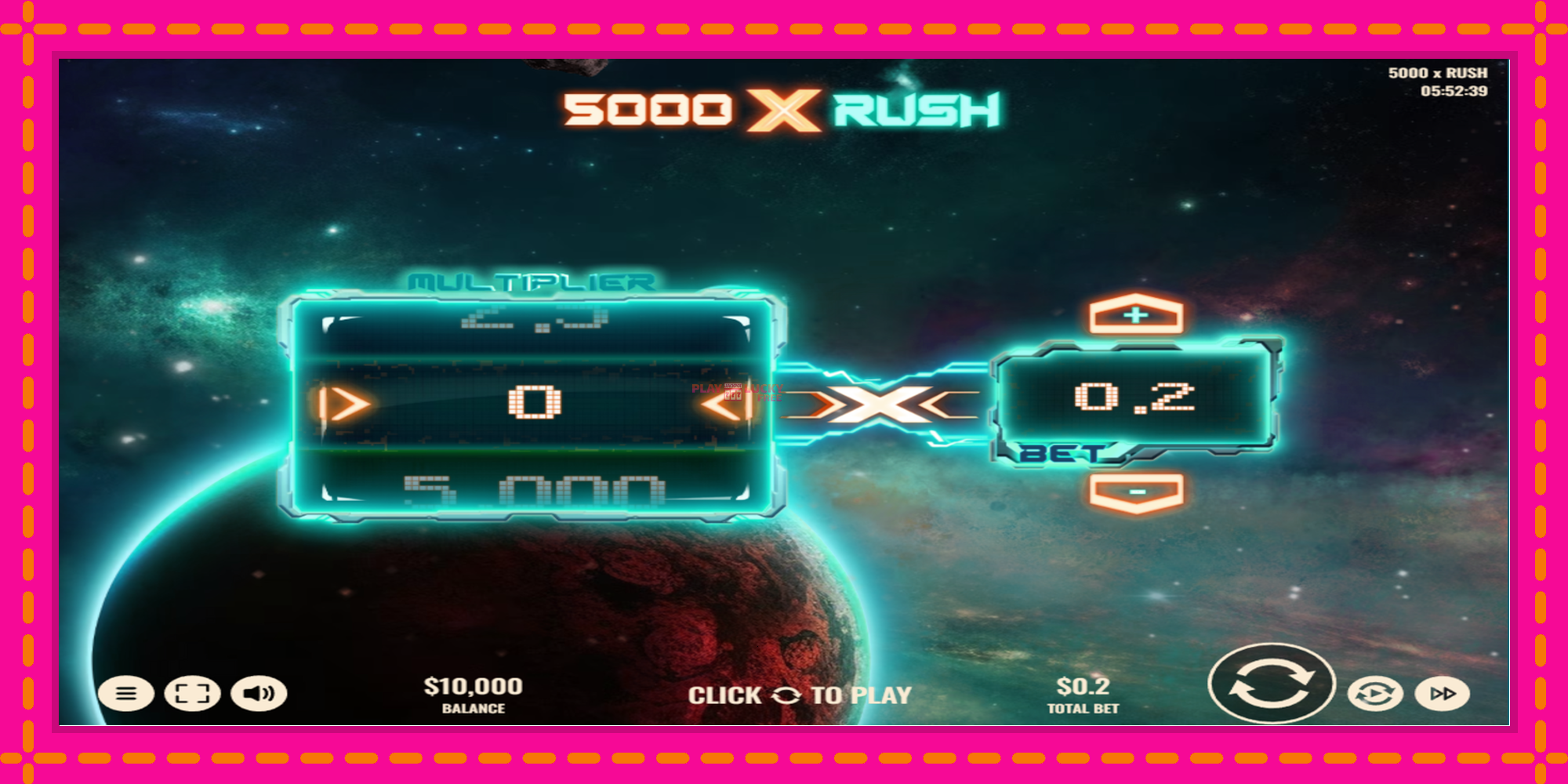 Безплатна игра в 5000 x Rush без регистрация, картина 2