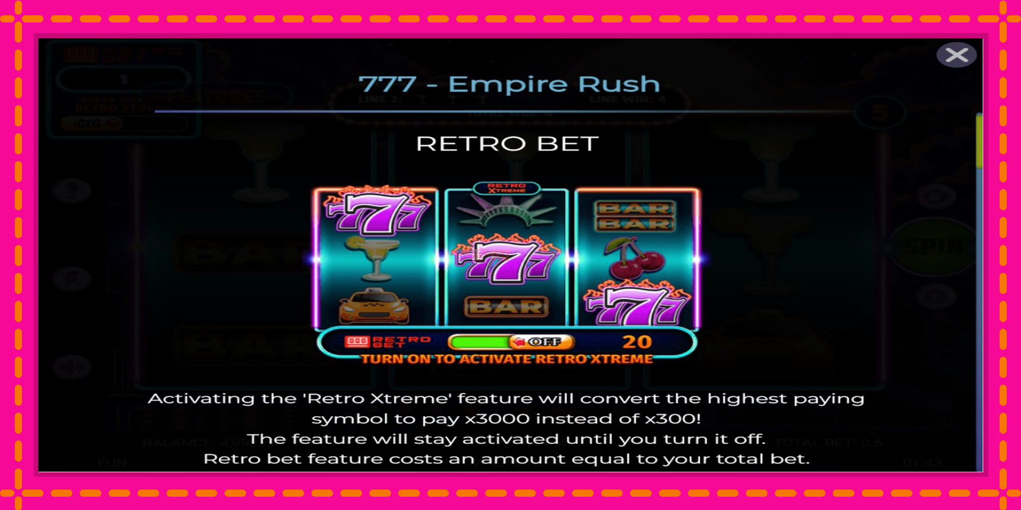 Безплатна игра в 777 Empire Rush без регистрация, картина 4