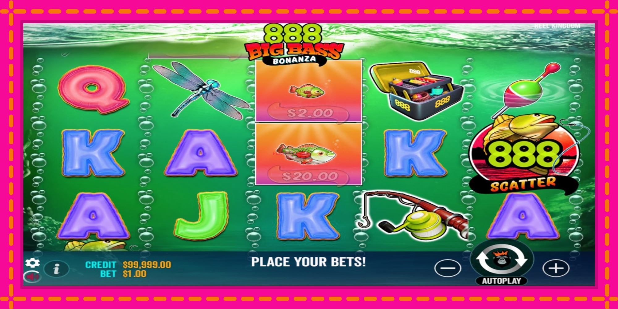 Безплатна игра в 888 Big Bass Bonanza без регистрация, картина 2