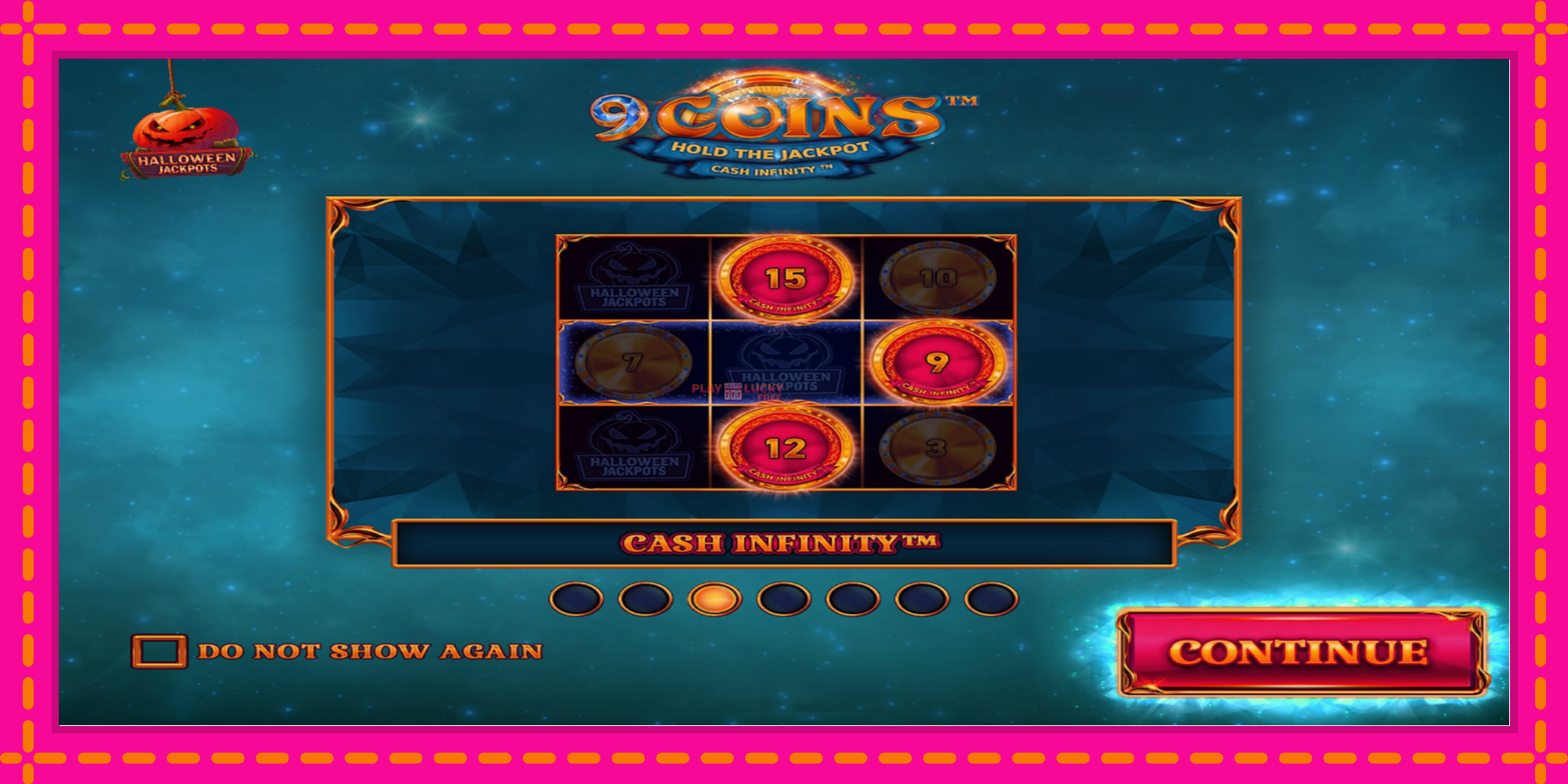 Безплатна игра в 9 Coins Grand Diamond Edition Halloween Jackpots без регистрация, картина 1