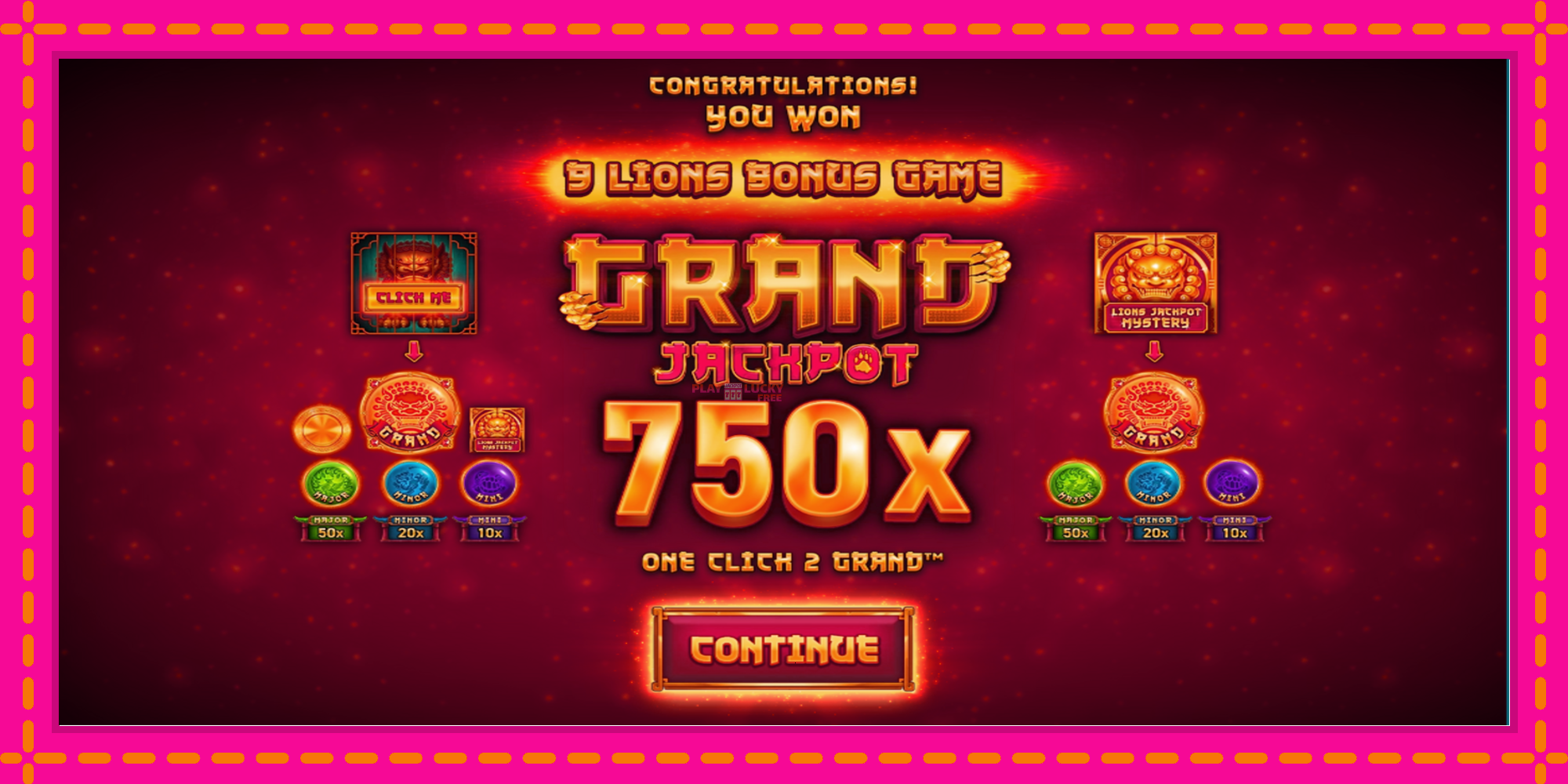 Безплатна игра в 9 Lions: Hold The Jackpot без регистрация, картина 2