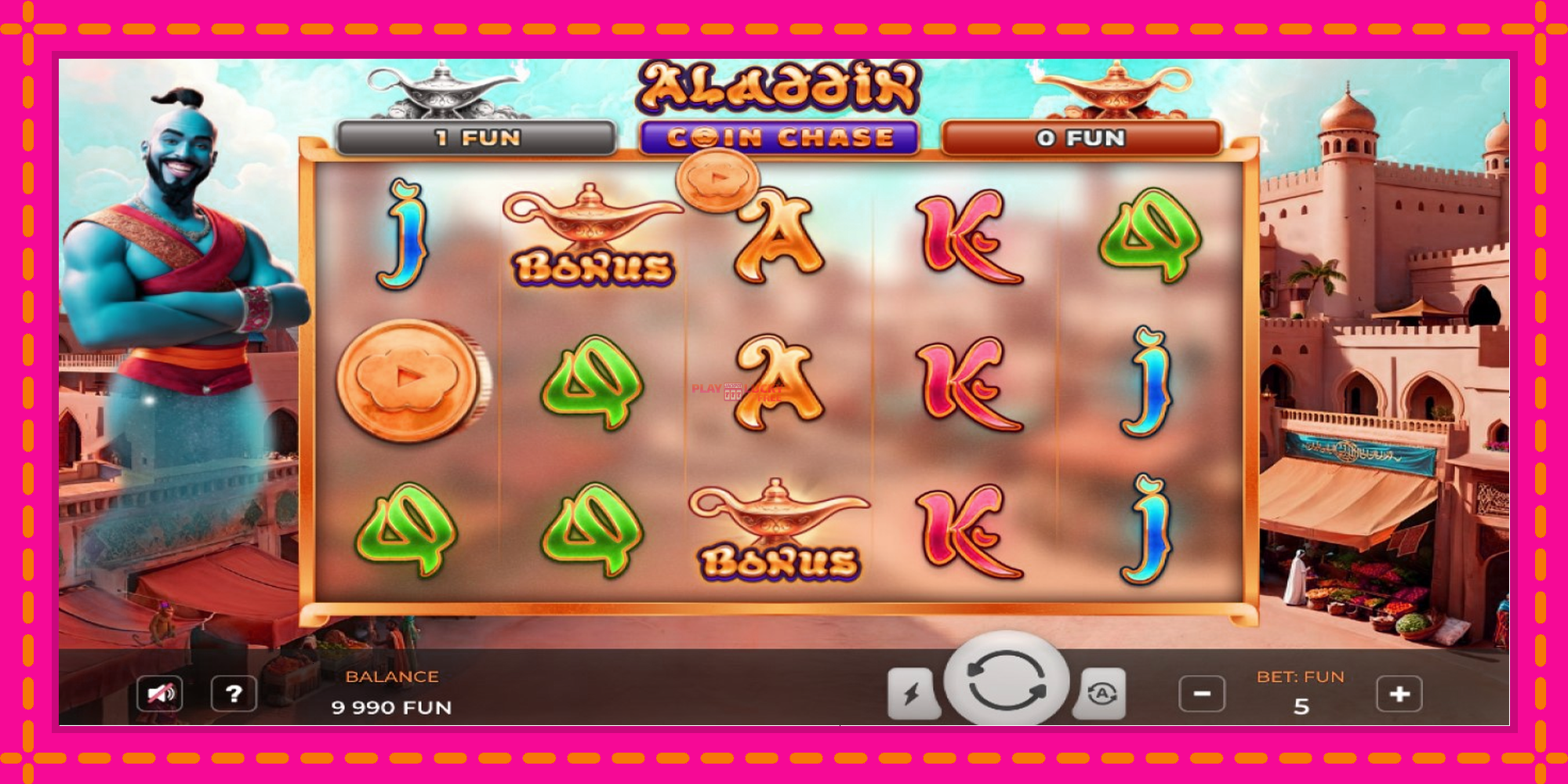 Безплатна игра в Aladdin Coin Chase без регистрация, картина 2