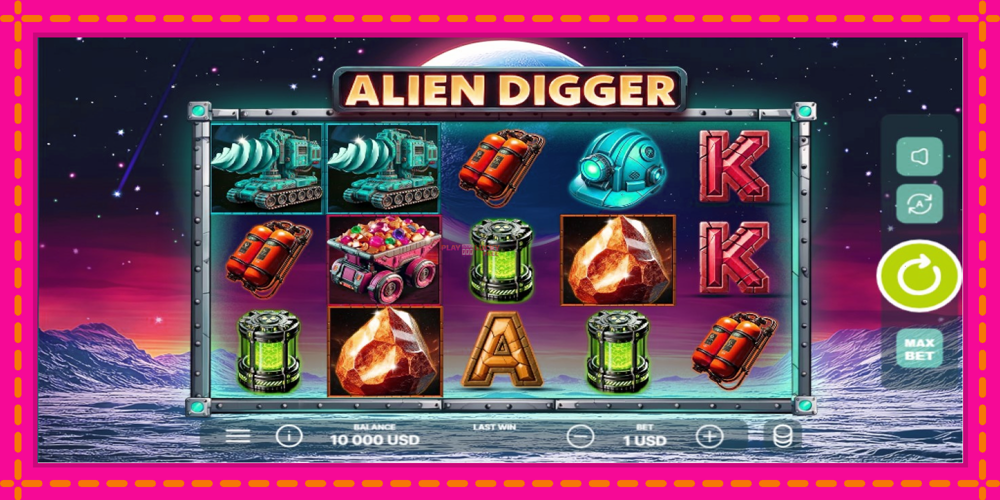 Безплатна игра в Alien Digger без регистрация, картина 1