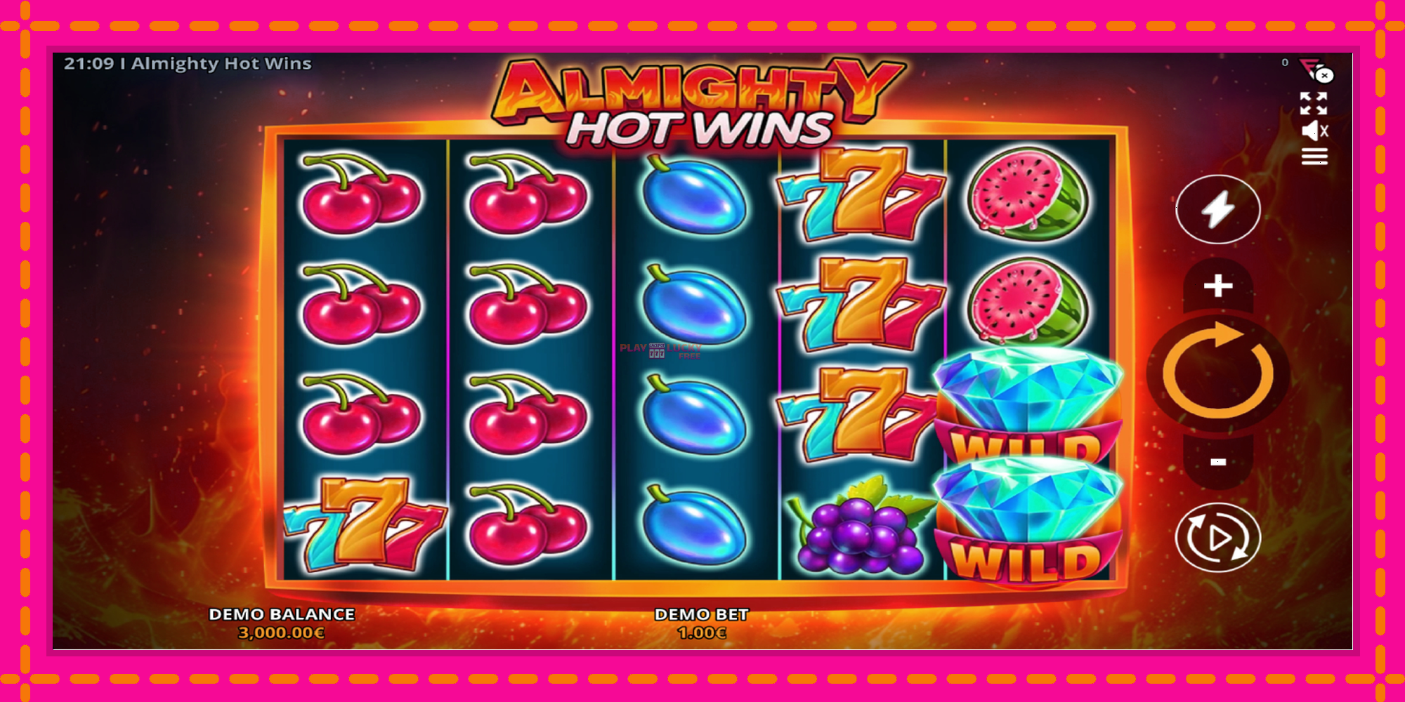 Безплатна игра в Almighty Hot Wins без регистрация, картина 1