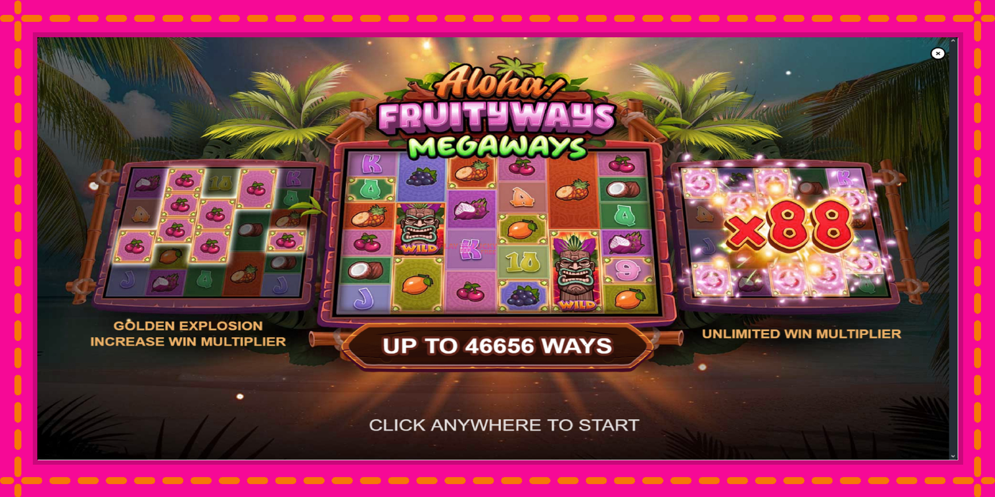 Безплатна игра в Aloha! Fruityways без регистрация, картина 1