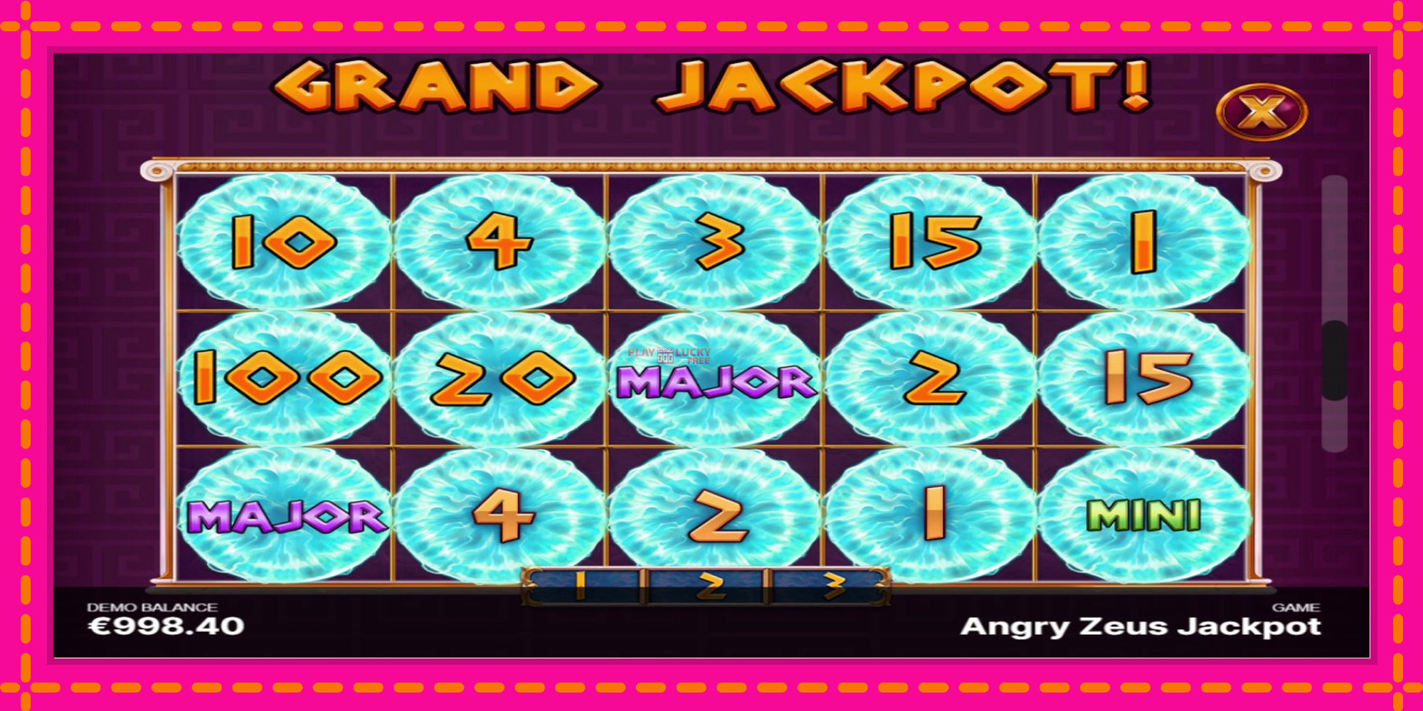 Безплатна игра в Angry Zeus Jackpot без регистрация, картина 7