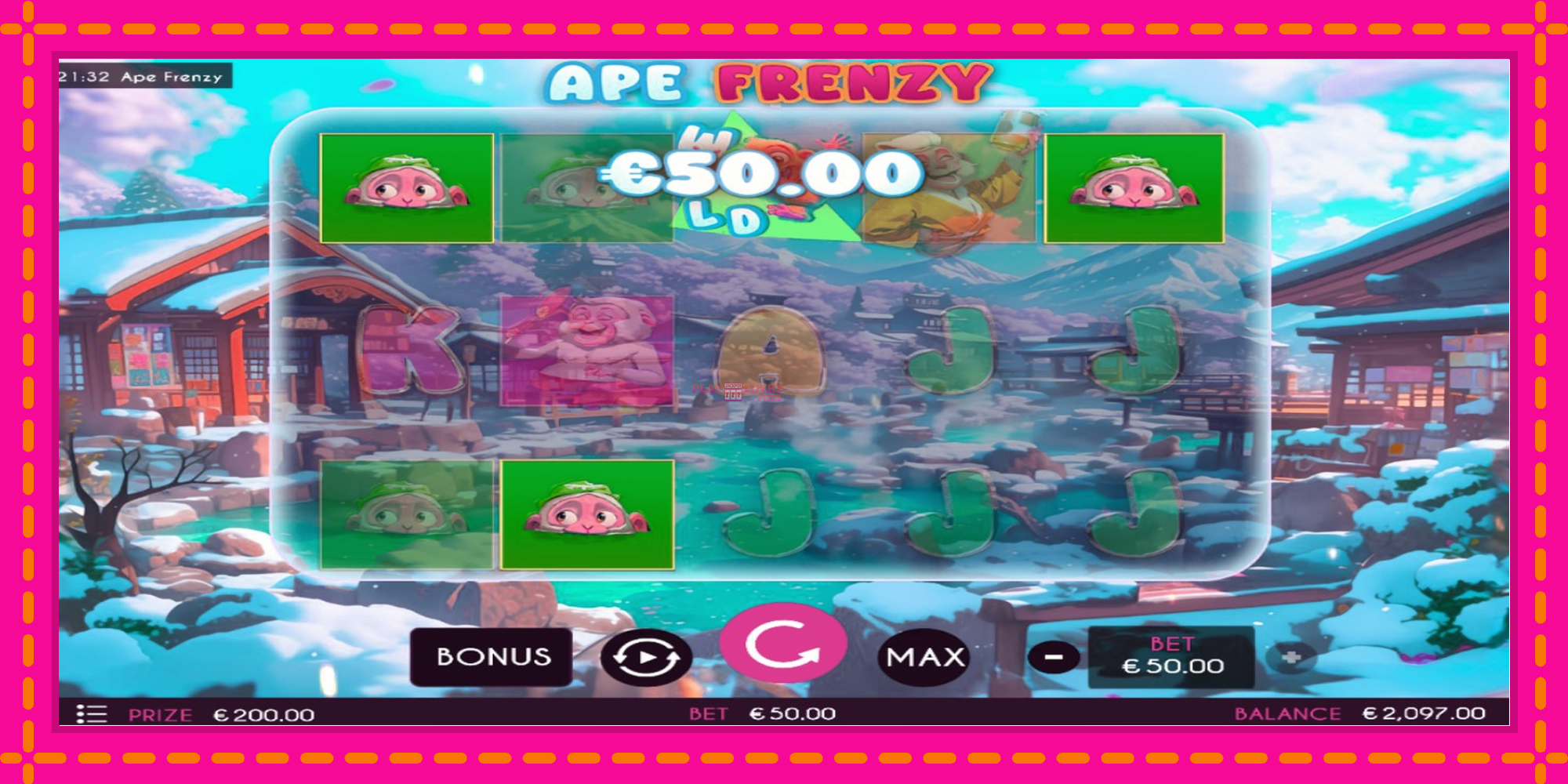 Безплатна игра в Ape Frenzy без регистрация, картина 3