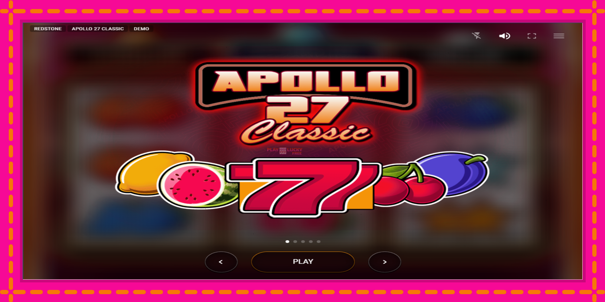 Безплатна игра в Apollo 27 Classic без регистрация, картина 1