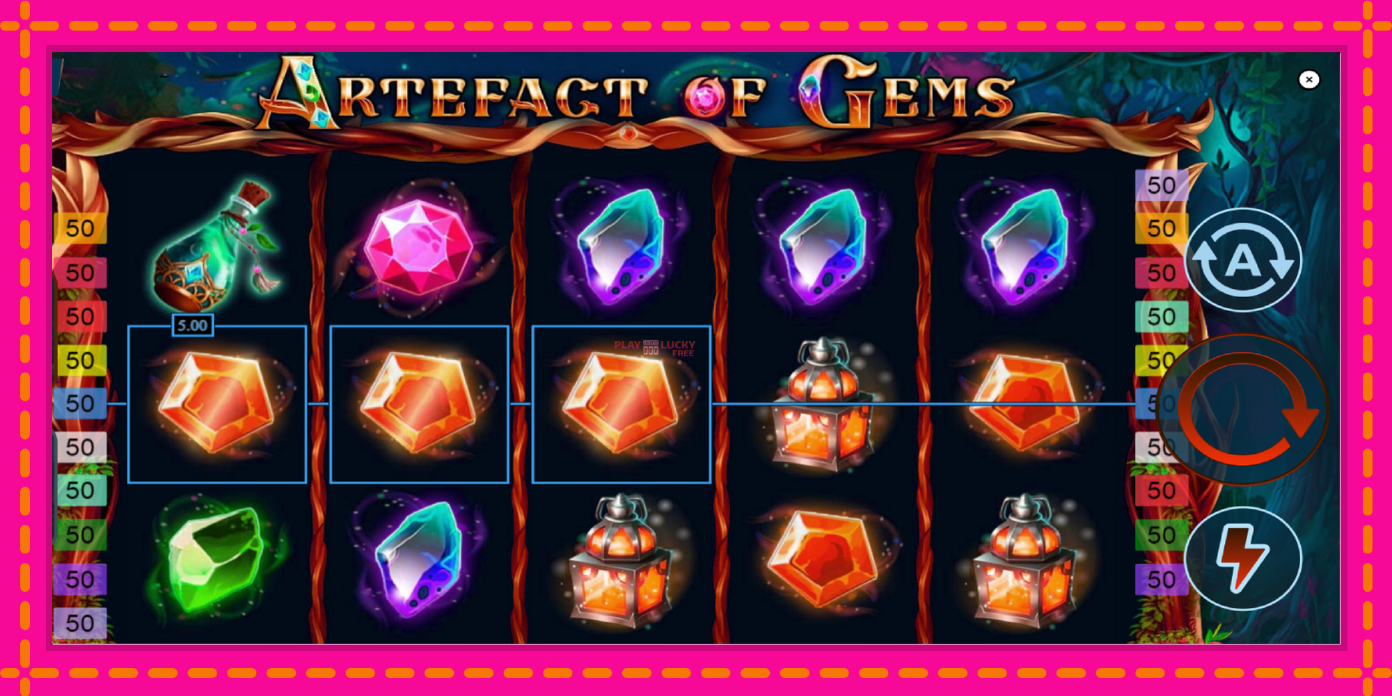 Безплатна игра в Artefact of Gems без регистрация, картина 4