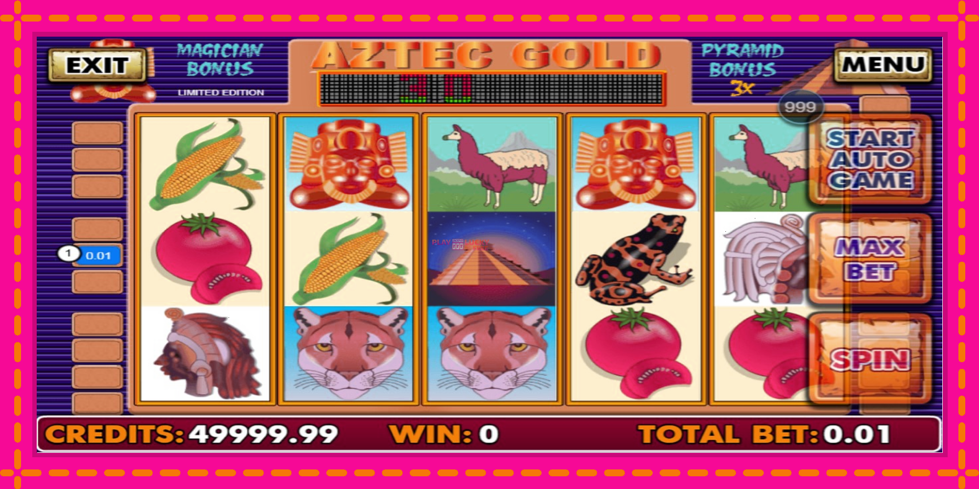 Безплатна игра в Aztec Gold без регистрация, картина 1