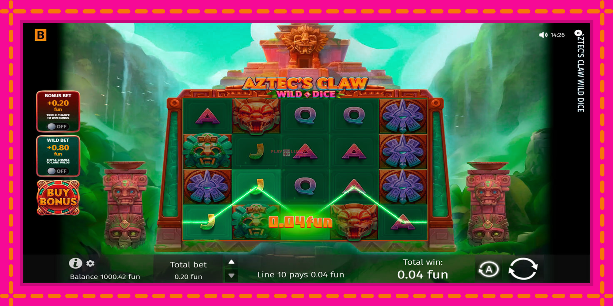 Безплатна игра в Aztecs Claw Wild Dice без регистрация, картина 3