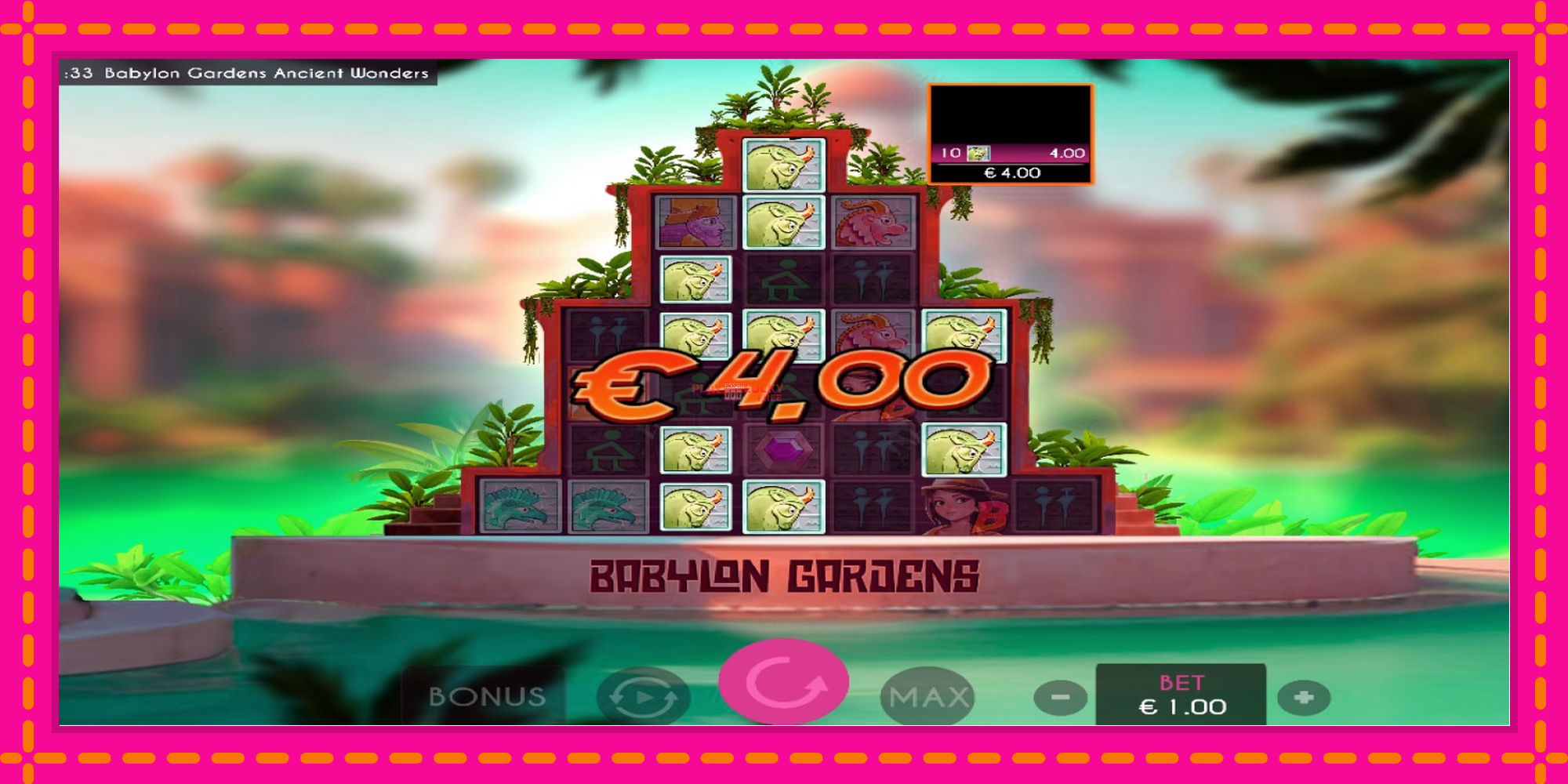 Безплатна игра в Babylon Gardens Ancient Wonders без регистрация, картина 2