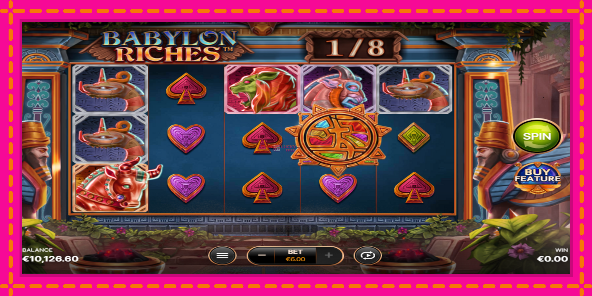 Безплатна игра в Babylon Riches без регистрация, картина 2