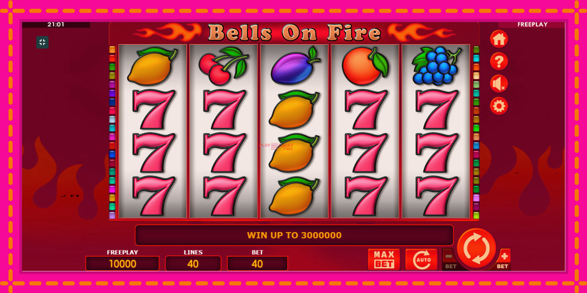 Безплатна игра в Bells on Fire без регистрация, картина 1