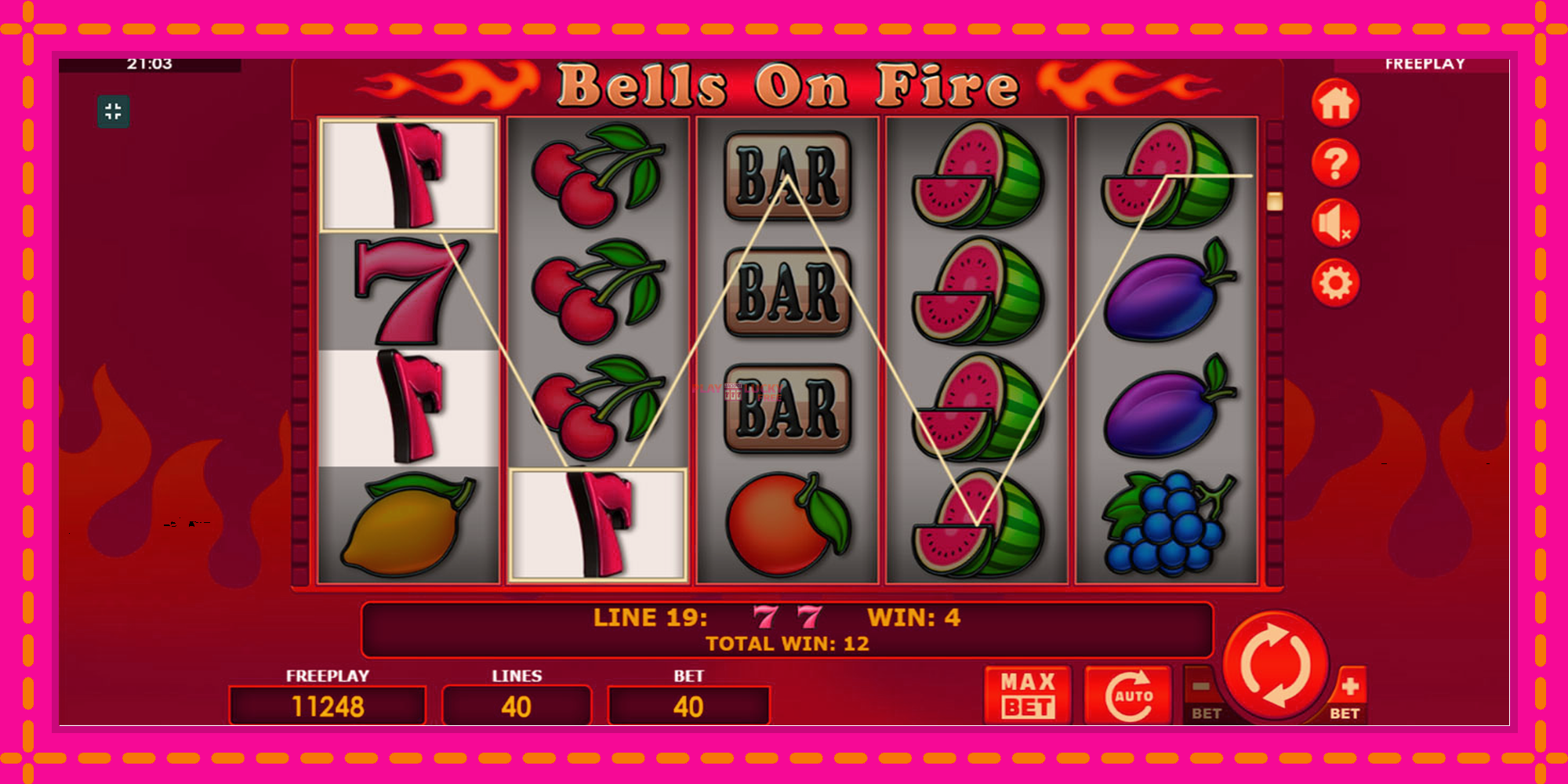 Безплатна игра в Bells on Fire без регистрация, картина 6