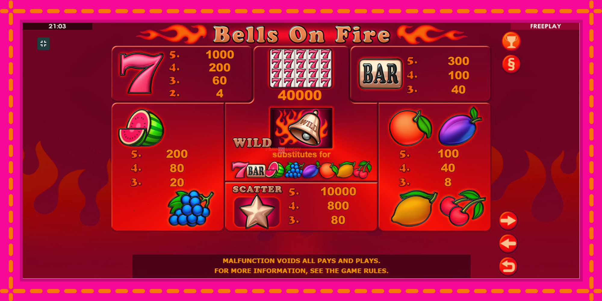 Безплатна игра в Bells on Fire без регистрация, картина 8