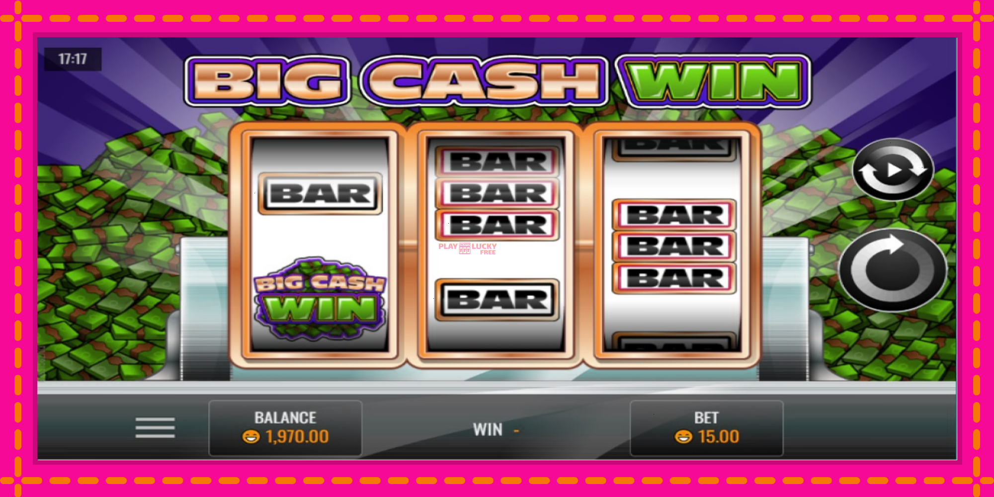 Безплатна игра в Big Cash Win без регистрация, картина 2