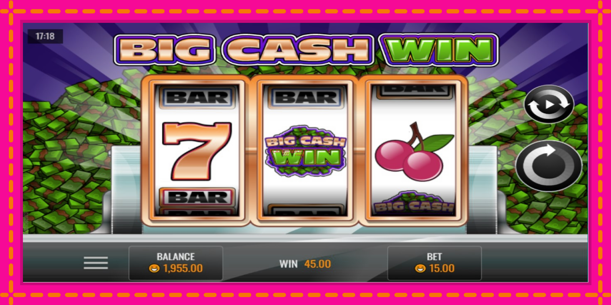 Безплатна игра в Big Cash Win без регистрация, картина 3