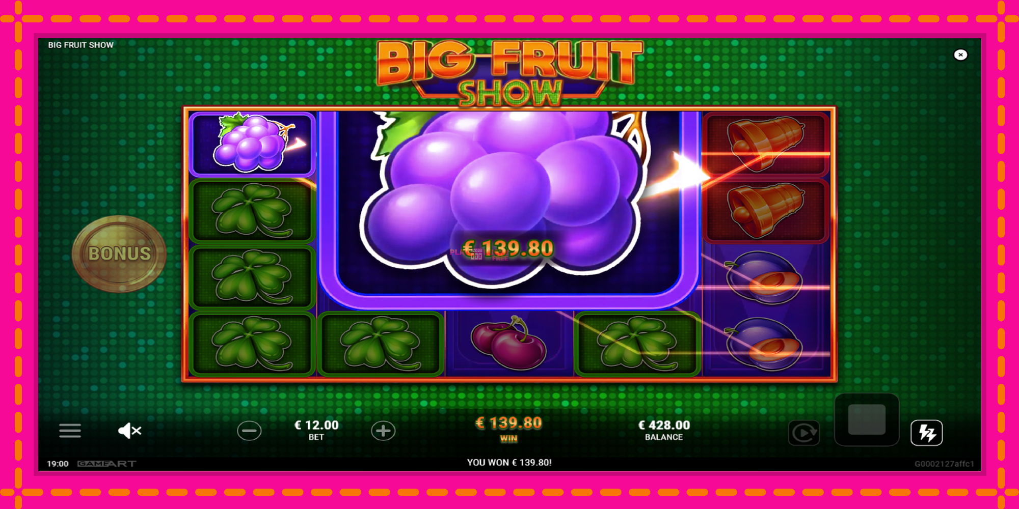 Безплатна игра в Big Fruit Show без регистрация, картина 3