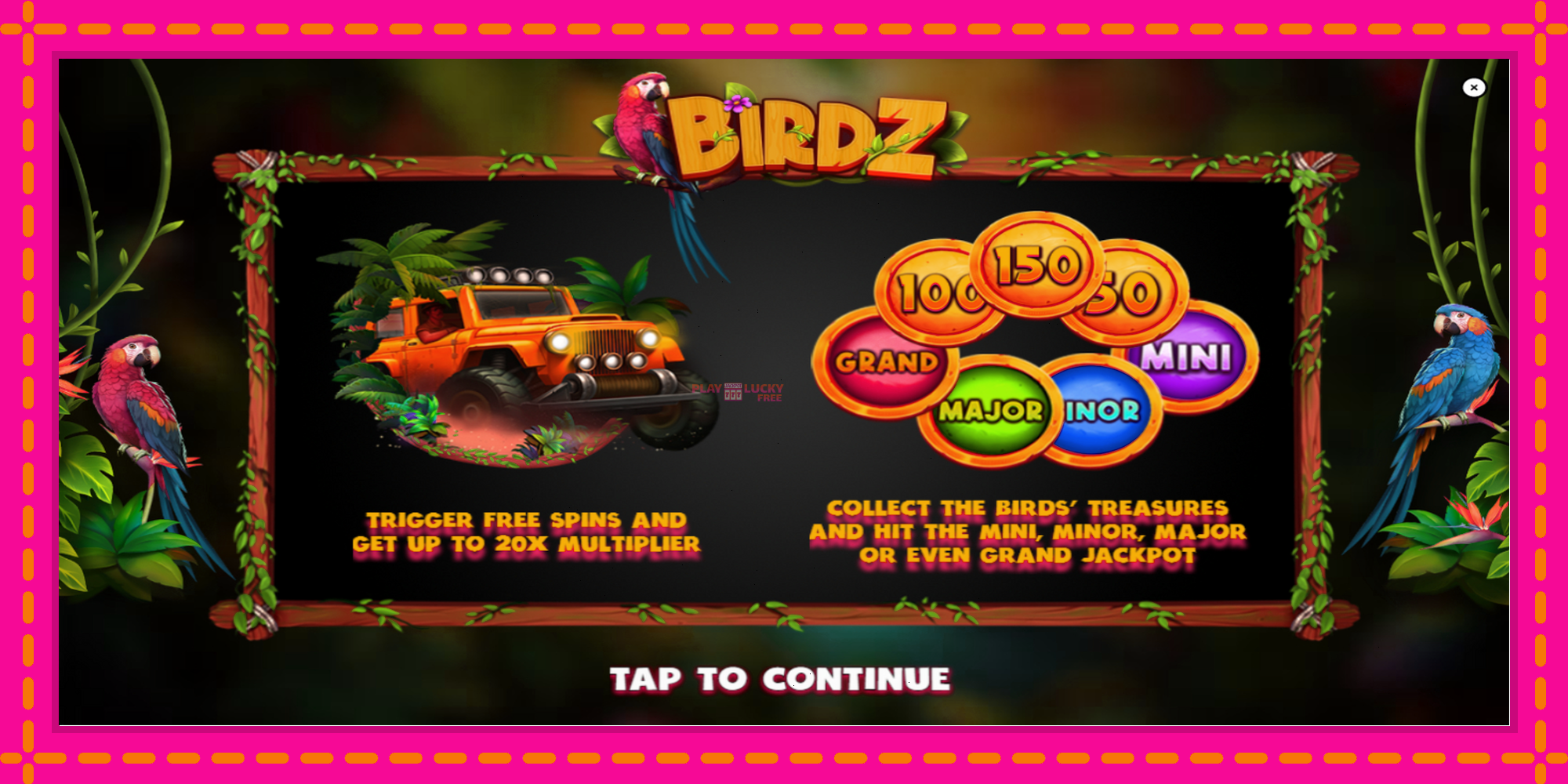 Безплатна игра в BIRDZ без регистрация, картина 1