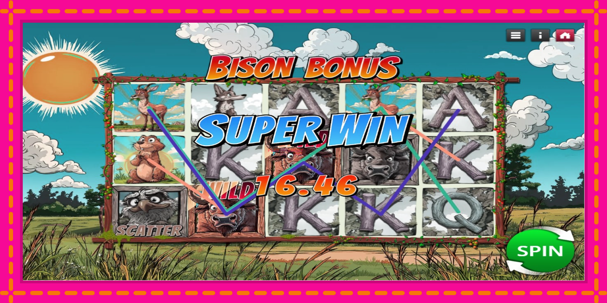 Безплатна игра в Bison Bonus без регистрация, картина 3