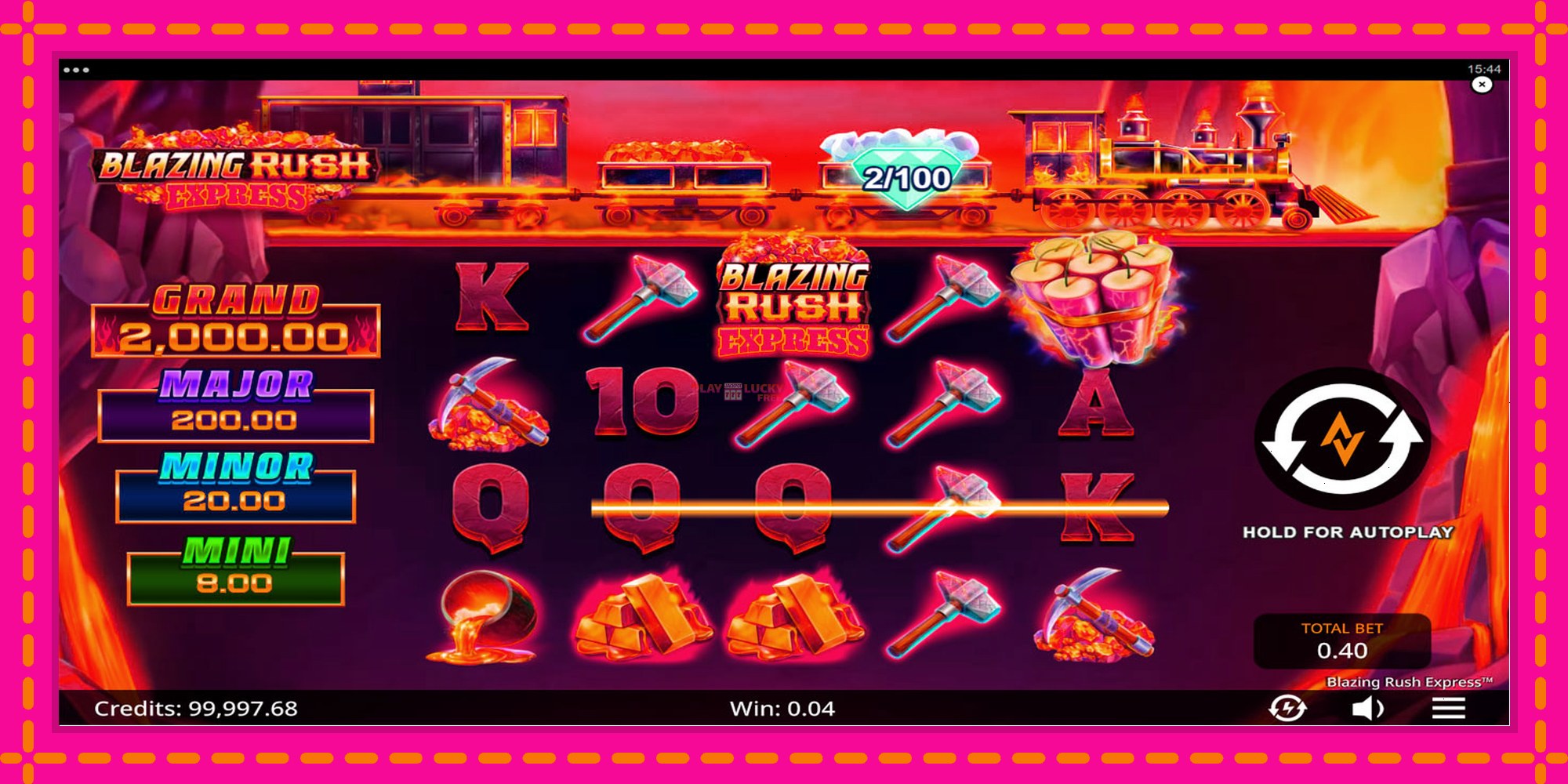 Безплатна игра в Blazing Rush Express без регистрация, картина 4