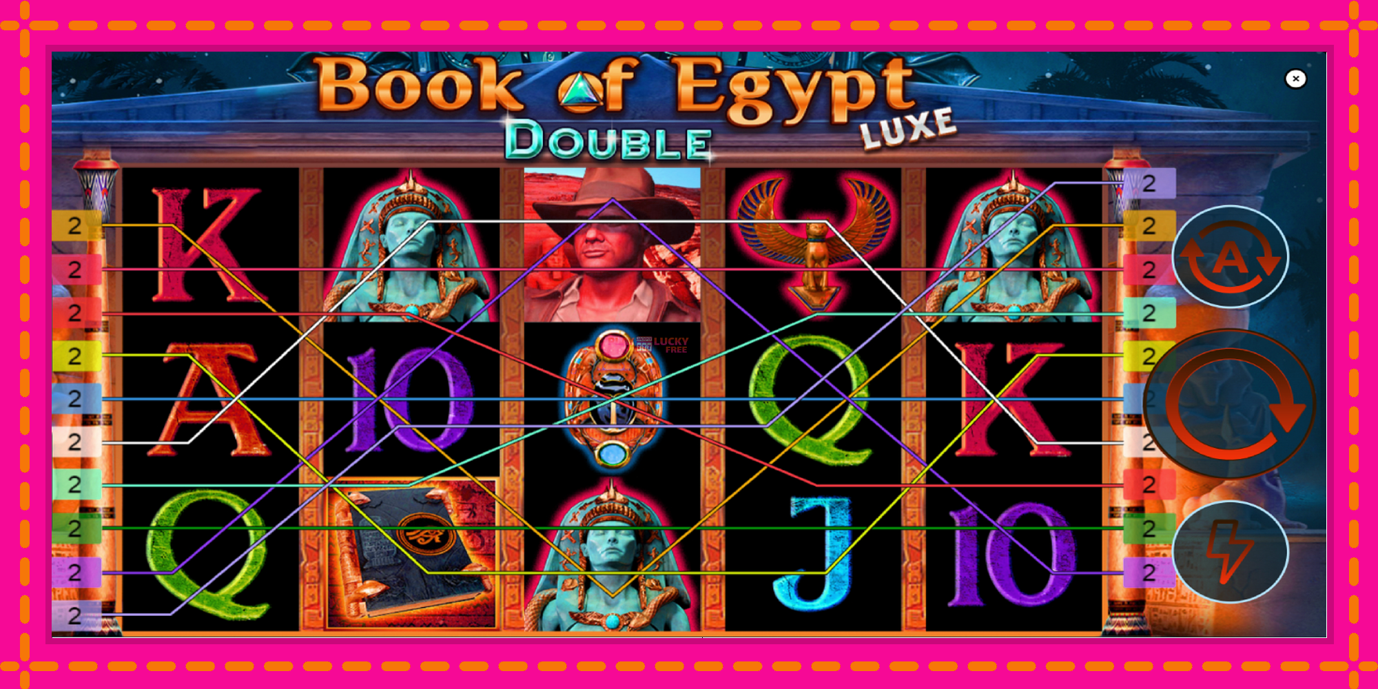 Безплатна игра в Book of Egypt Double Luxe без регистрация, картина 1