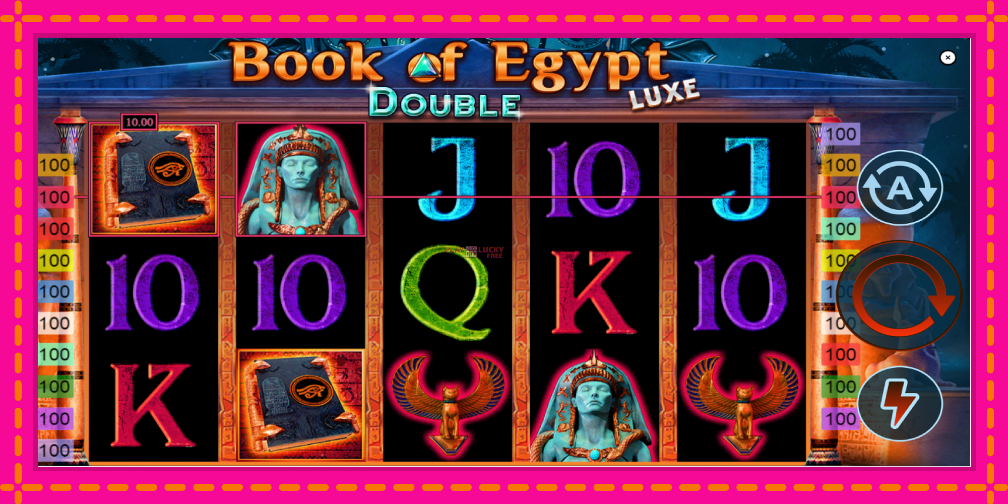 Безплатна игра в Book of Egypt Double Luxe без регистрация, картина 2