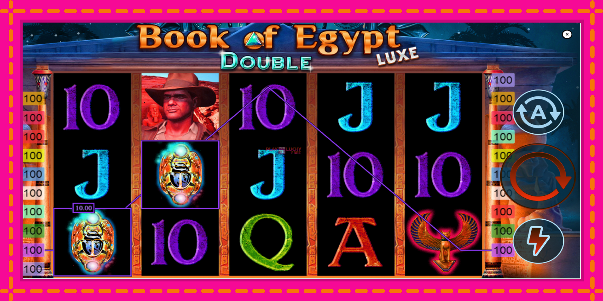 Безплатна игра в Book of Egypt Double Luxe без регистрация, картина 3