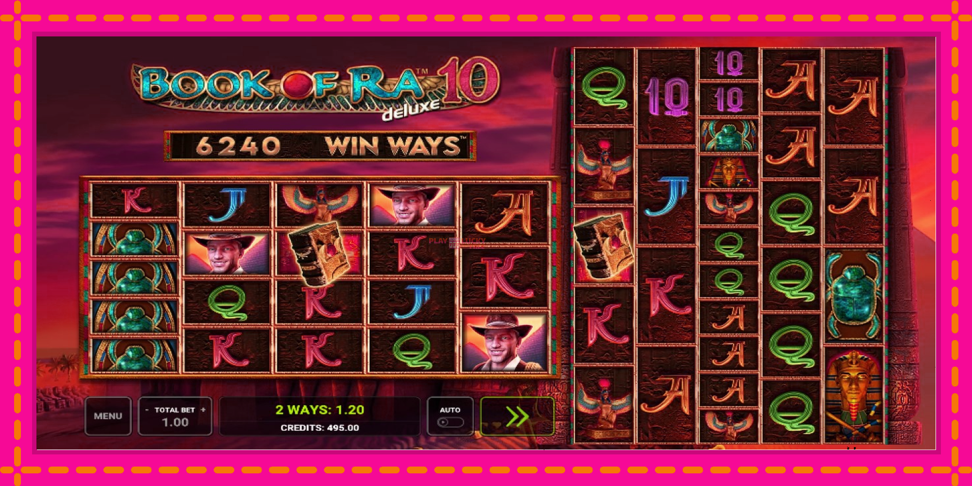 Безплатна игра в Book of Ra Deluxe 10 Win Ways без регистрация, картина 2